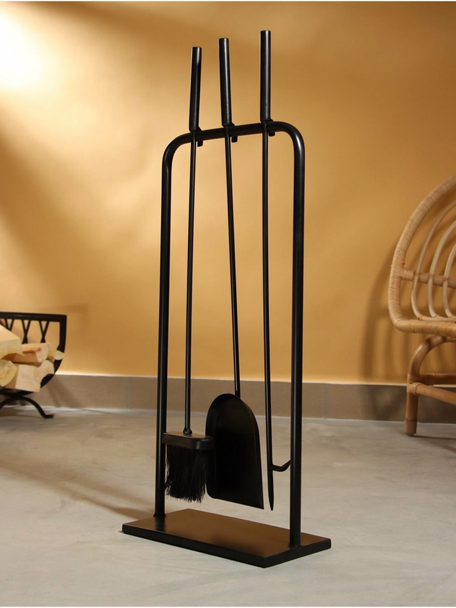 Каминный набор №1 Уголек фото в Омске