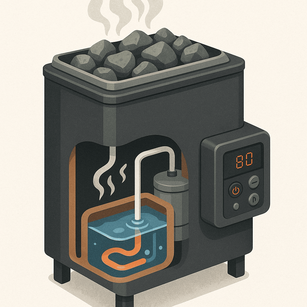 Парогенератор – это устройство в печи.webp