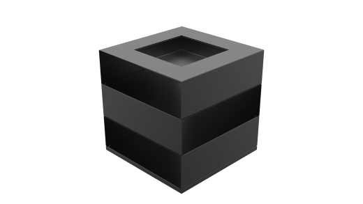 Очаг "Пламенный куб" фото в Омске