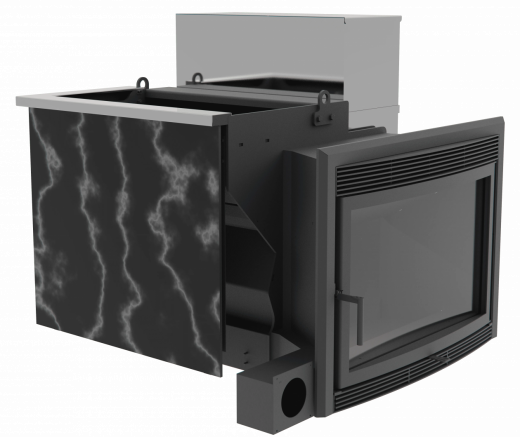 Банный камин 800, AISI 430 фото в Омске