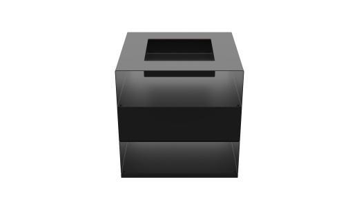 Очаг "Пламенный куб" фото в Омске